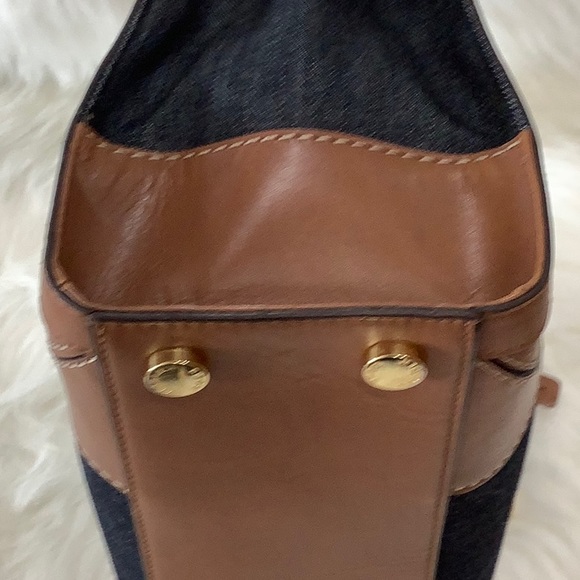 LIKE NEW👜MICHAEL Michael Kors Corner Frame Dillon Large Satchel - Picture 9 of 16